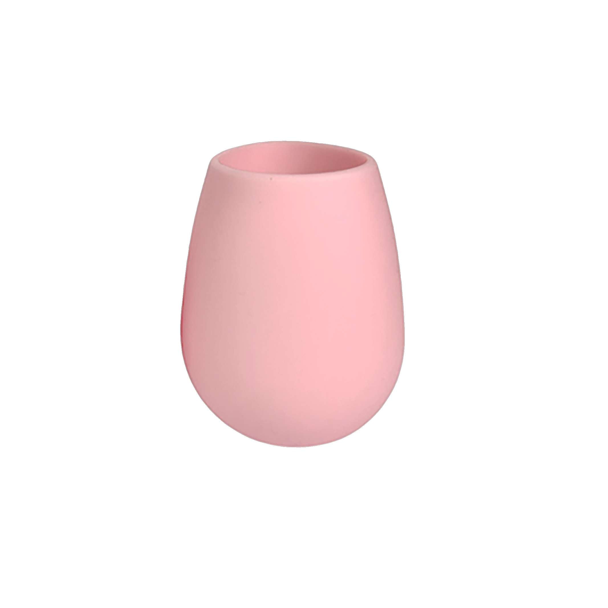 PORTER GREEN – FEGG WATER GLASSES 350ML IN SILICONE - Blush